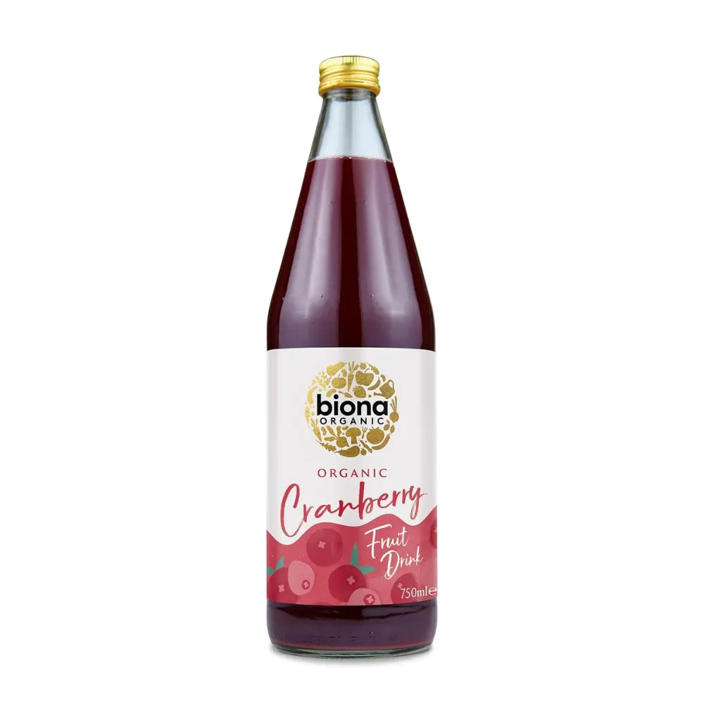 Biona Organic Cranberry Pure Pressed Juice 750ml