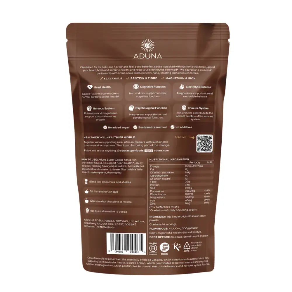 Aduna Super Cacao Powder 275g