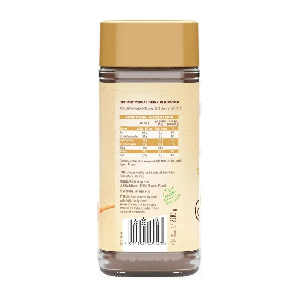 Barleycup Natural Instant Grain Coffee 200g