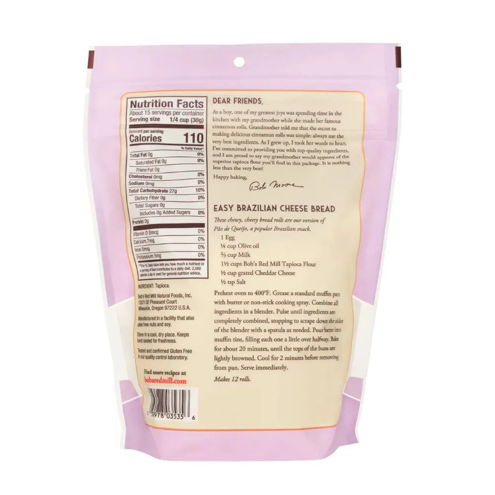 Bob's Red Mill Gluten Free Tapioca Flour 454g