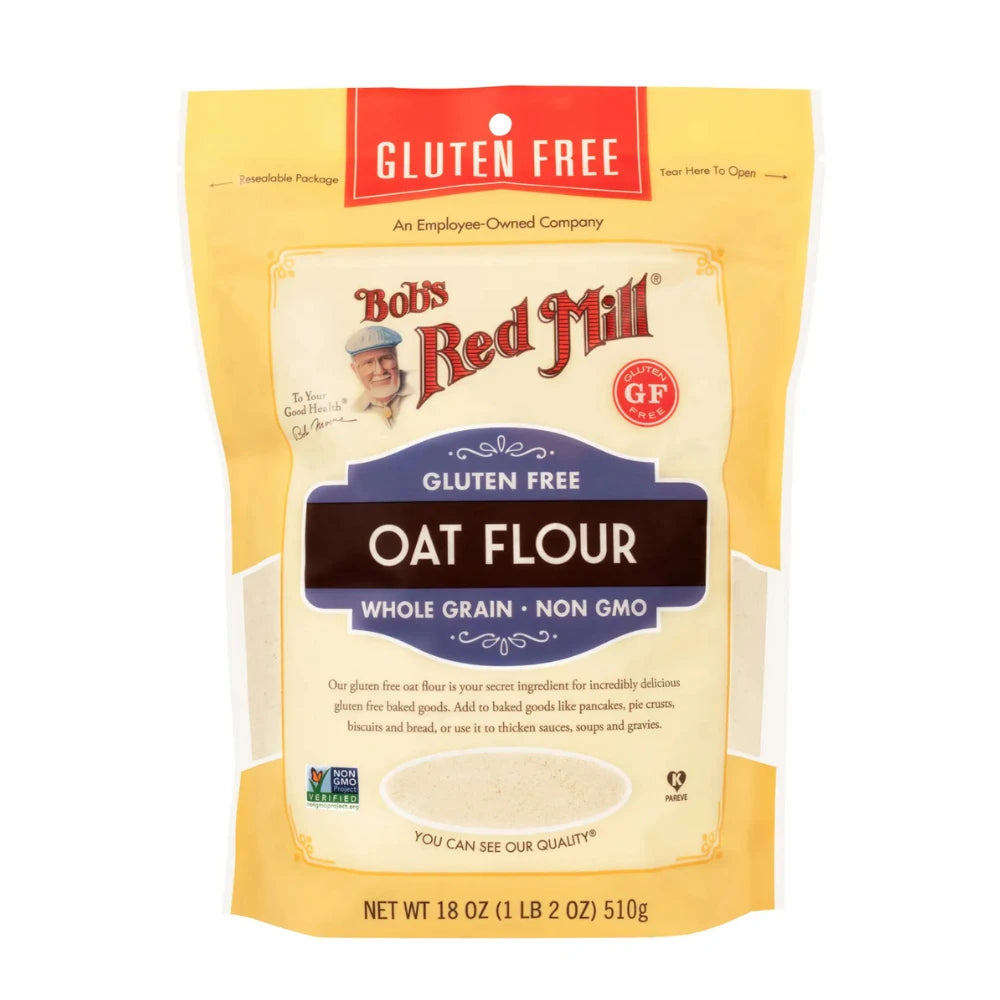 Bob's Red Mill Gluten Free Oat Flour Whole Grain 510g