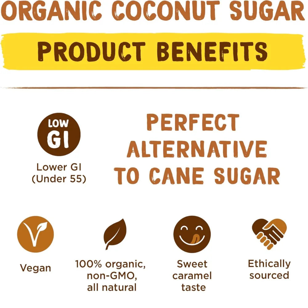 Coconut Merchant Organic Coconut Sugar 1Kg