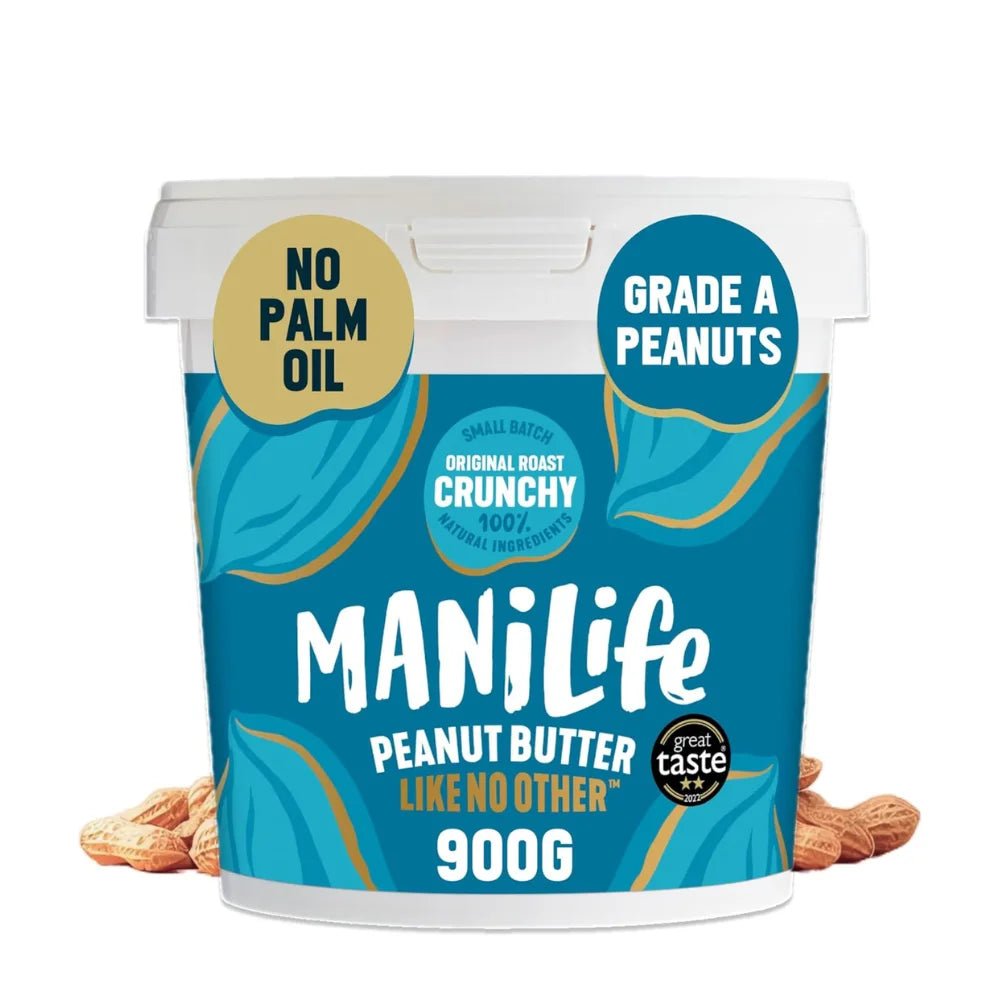 ManiLife Original Roast Crunchy Peanut Butter 900g