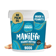 ManiLife Original Roast Crunchy Peanut Butter 900g