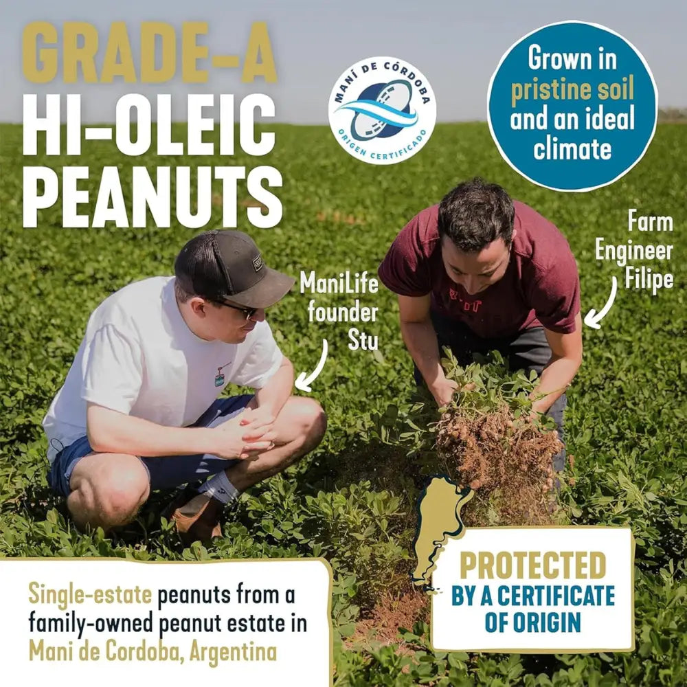 ManiLife Original Roast Crunchy Peanut Butter 900g