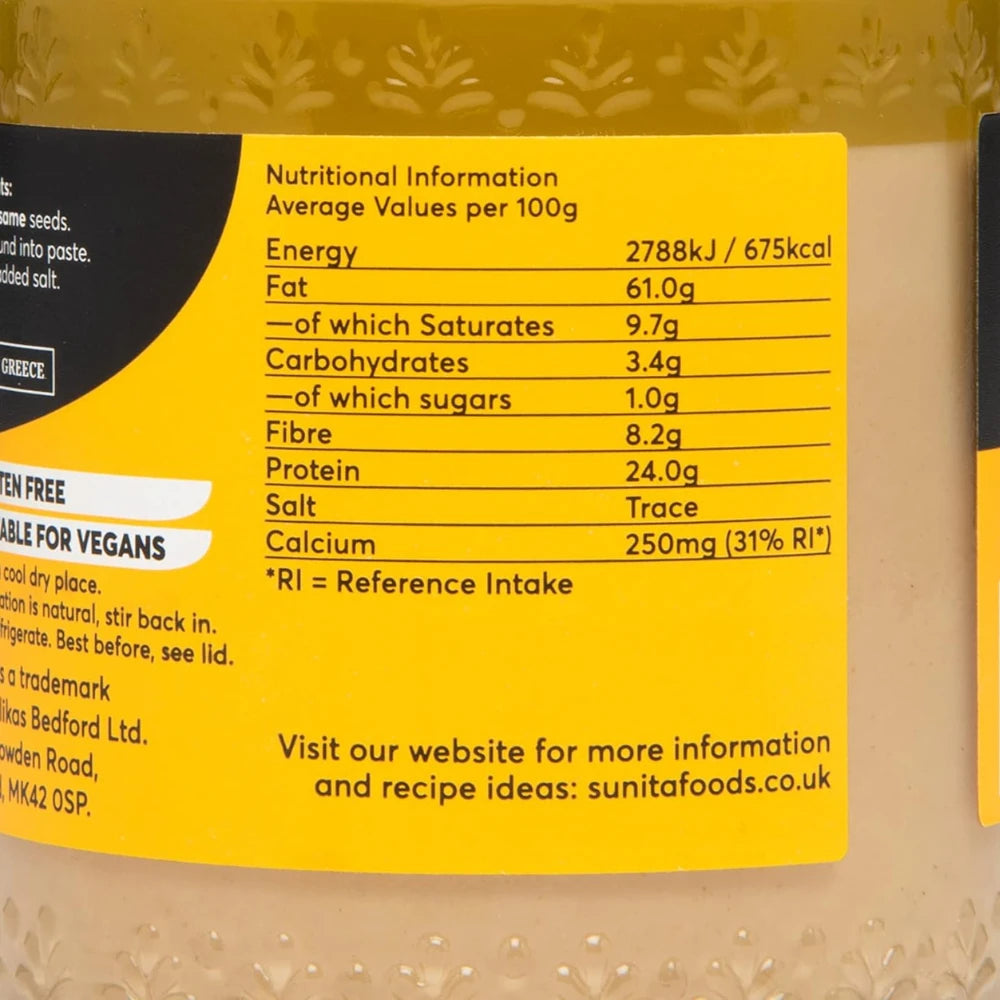 Sunita Light Tahini 280g