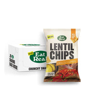 Eat Real Lentil Chips Chilli & Lemon 10 x 95g