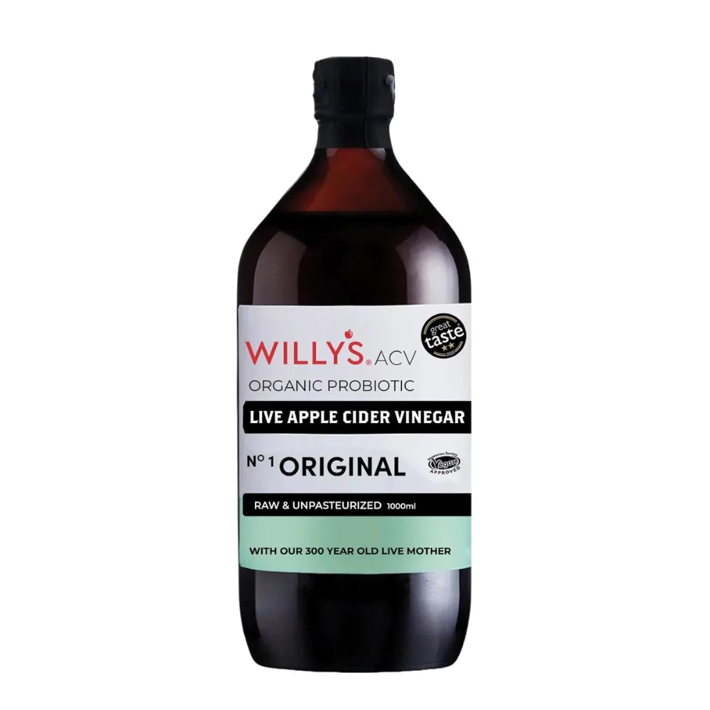 Willy's Organic Original Apple Cider Vinegar 1 Litre