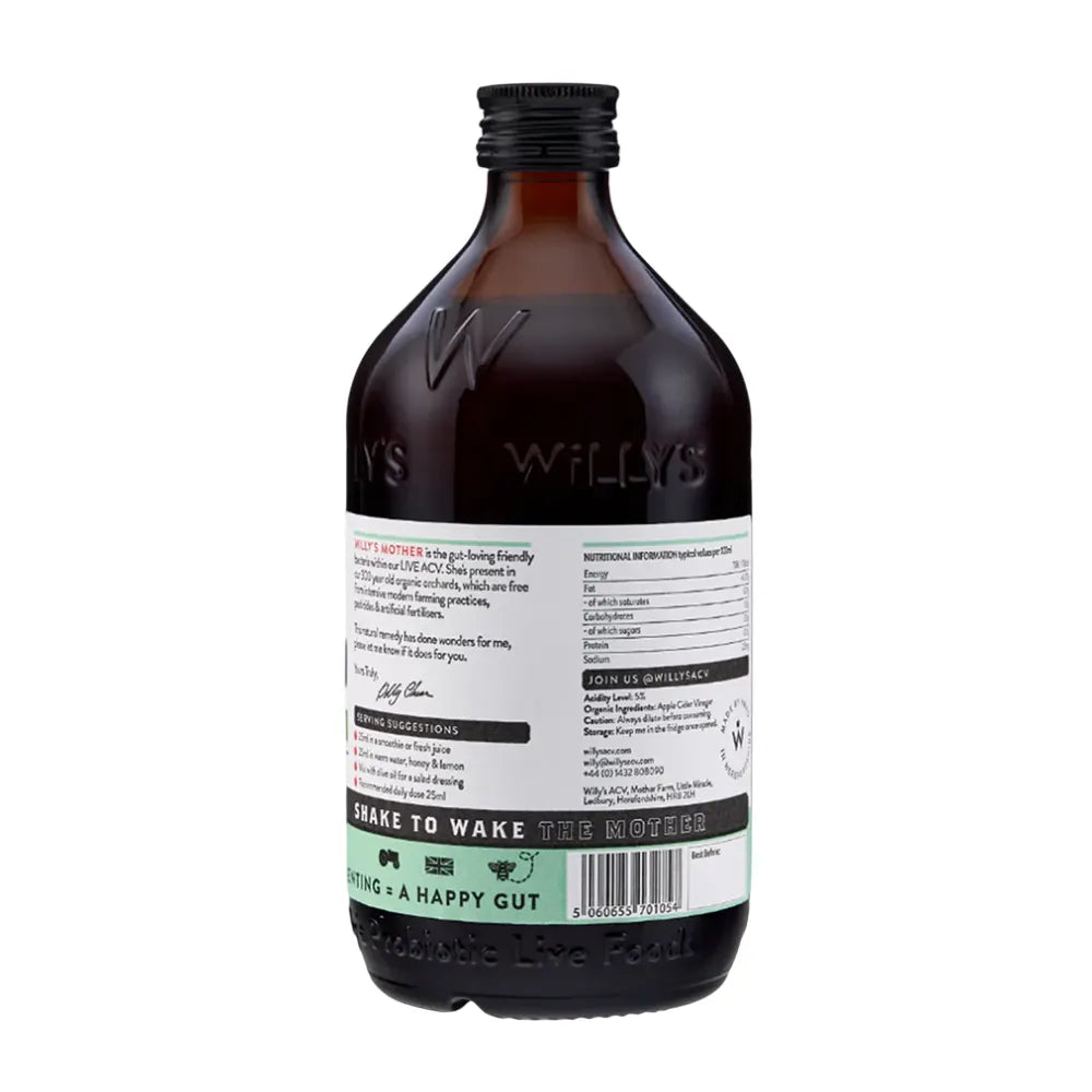 Willy's Organic Original Apple Cider Vinegar 1 Litre