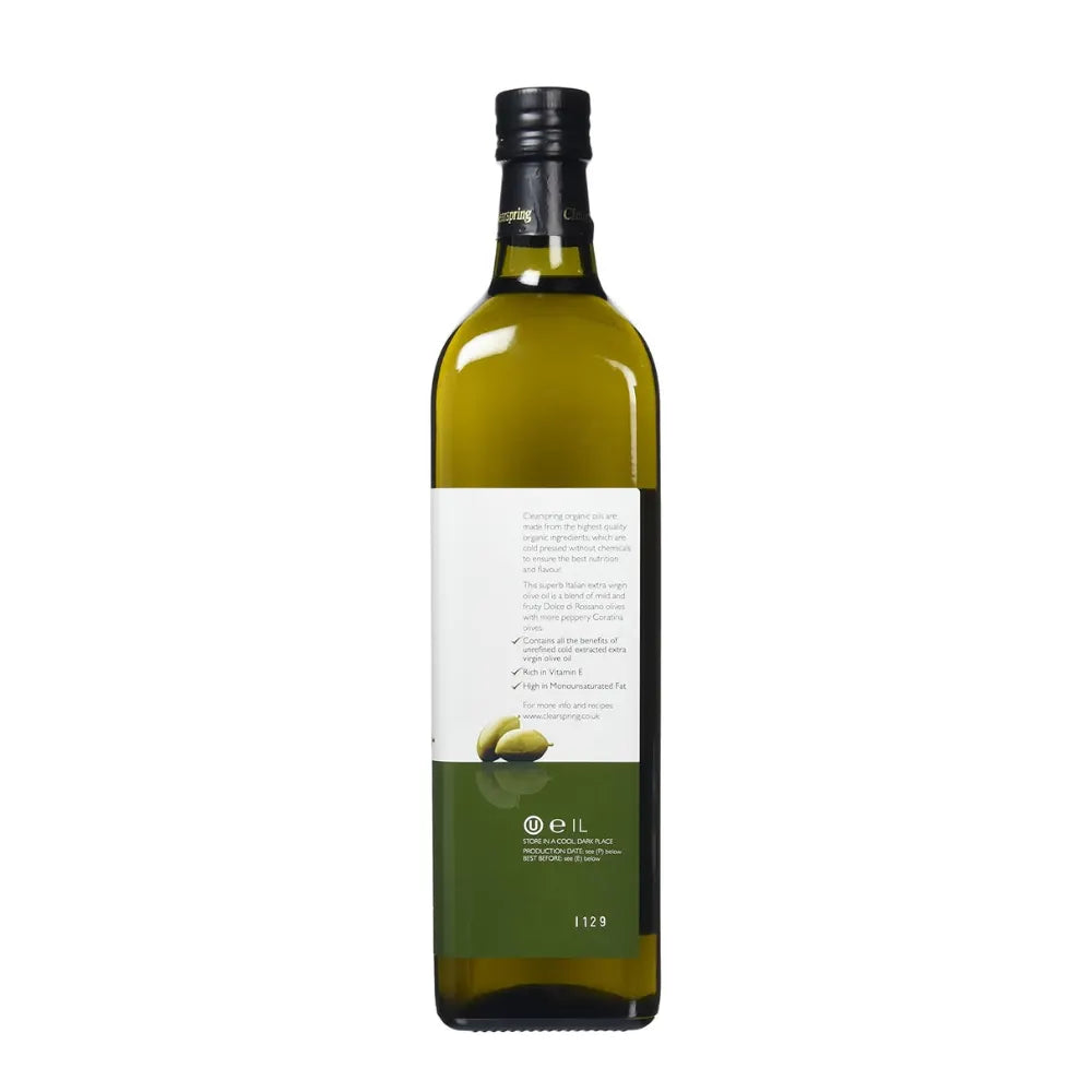 Clearspring Organic Italian Extra Virgin Olive Oil 1 Litre