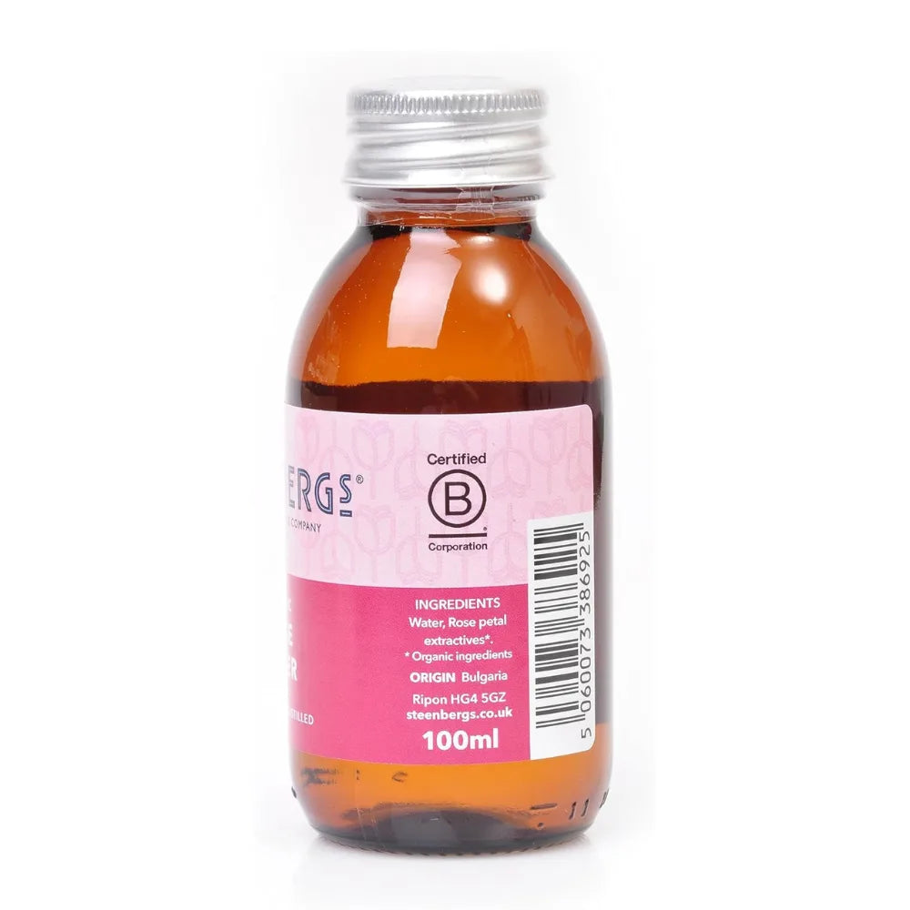 Steenbergs Organic Rosewater 100ml