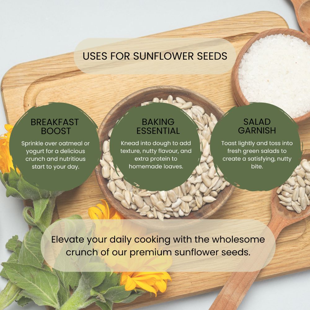 Minton & Donello Sunflower Seeds 6 x 250g