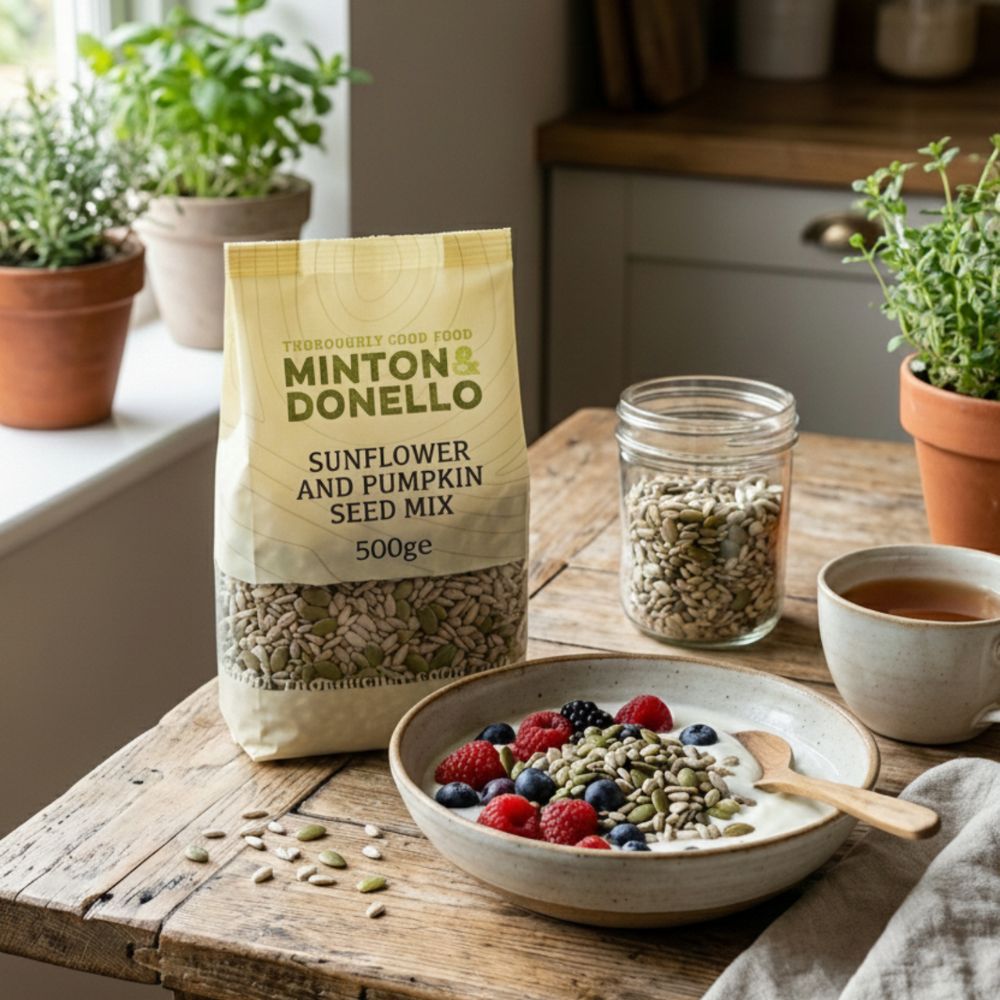 Minton & Donello Sunflower and Pumpkin Seed Mix 6 x 500g