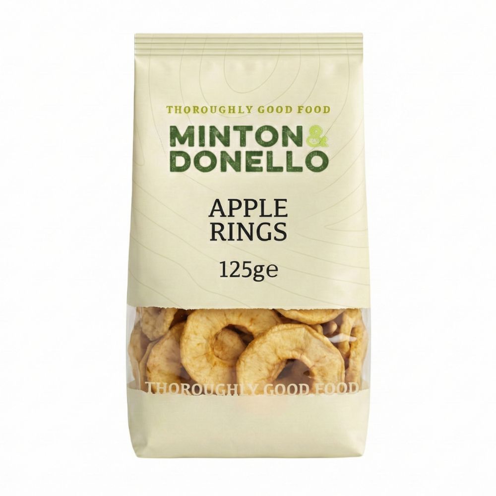 Minton & Donello Apple Rings 6 x 125g