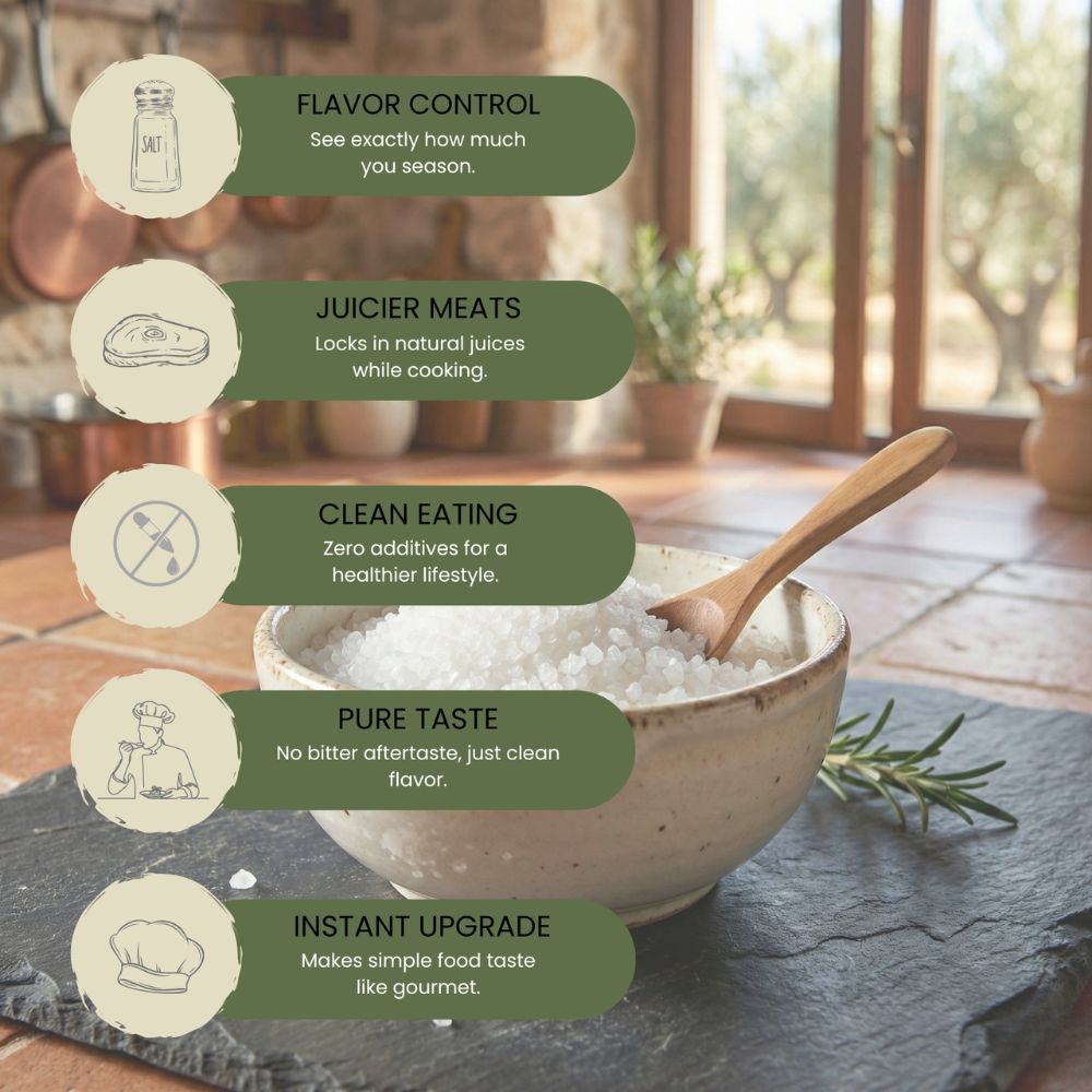 Minton & Donello Coarse Sea Salt 6 x 750g