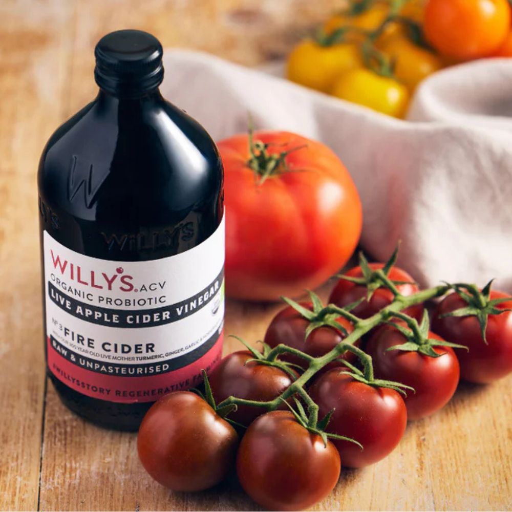 Willy's Organic Fire Cider Apple Cider Vinegar 500ml