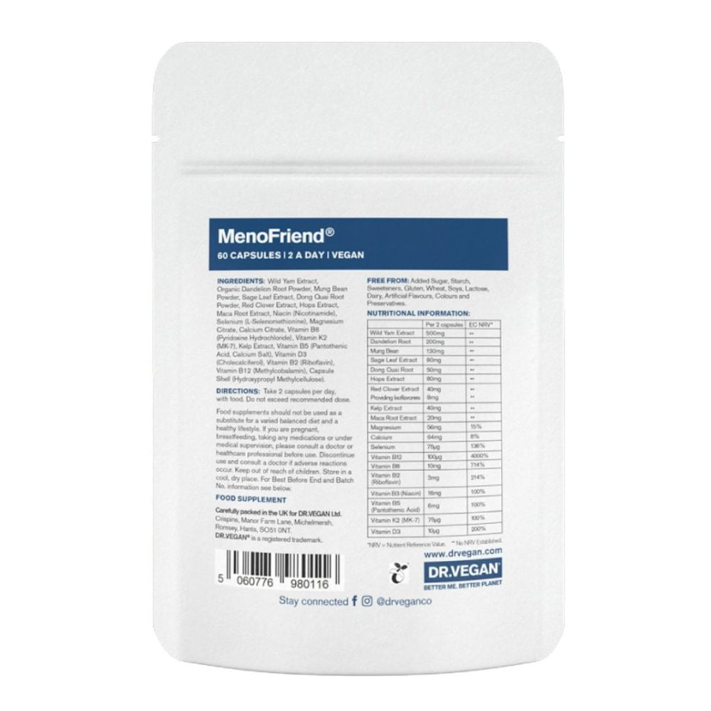 Dr Vegan MenoFriend 60 Capsules