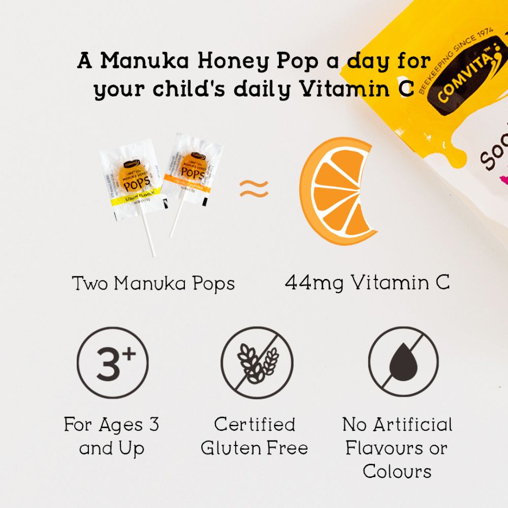 Comvita Kids Manuka Honey Lollipops 15 Pack
