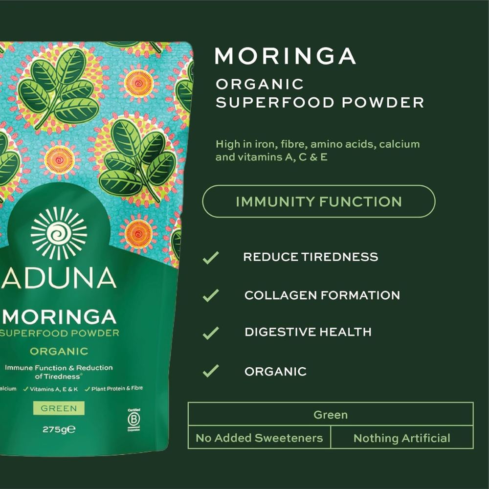Aduna Moringa Superleaf Powder 275g