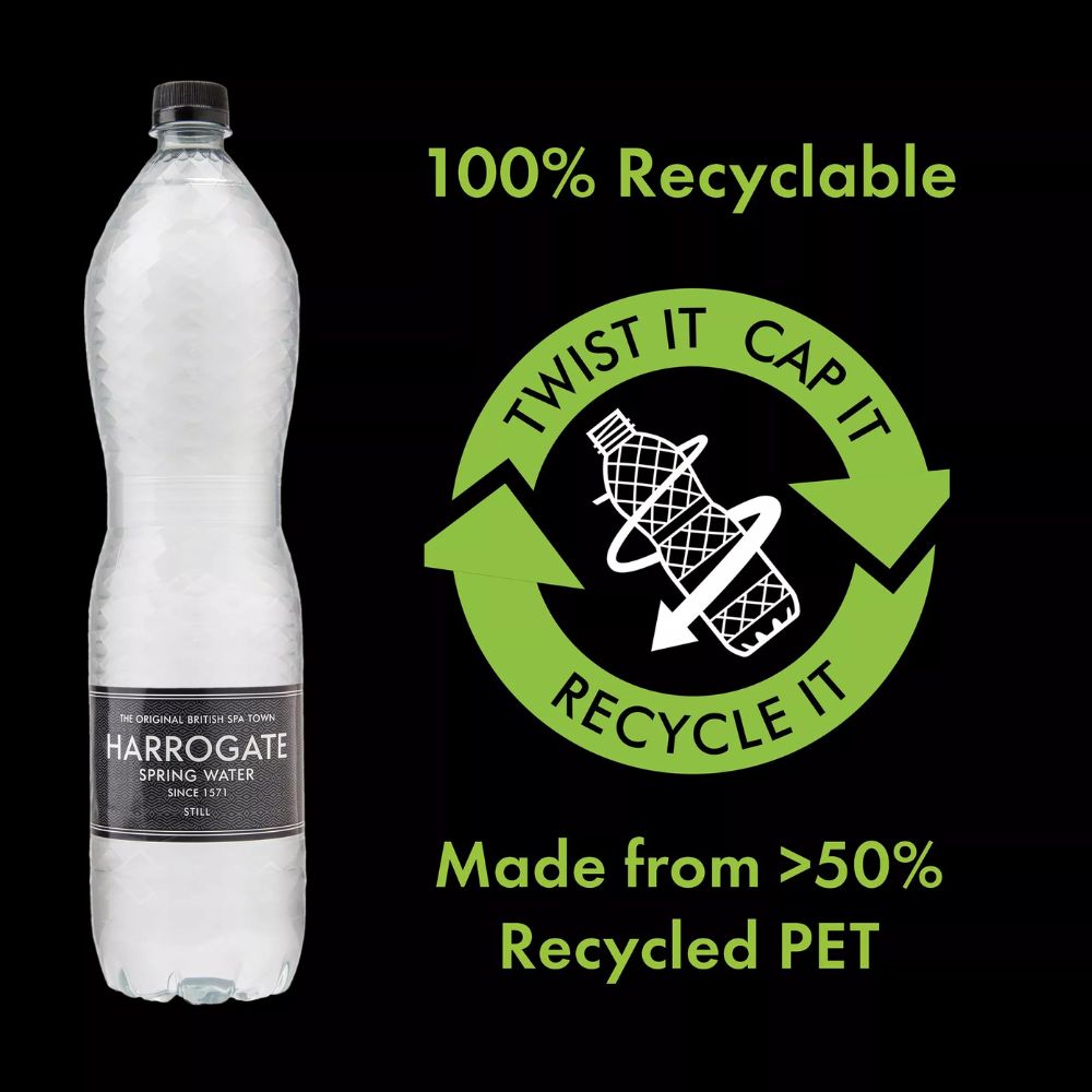 Harrogate Still Spring Water 12 x 1.5 Litre