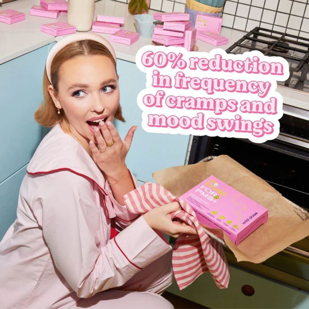 Wild Dose A Dose For PMS+ Jar 60 Capsules