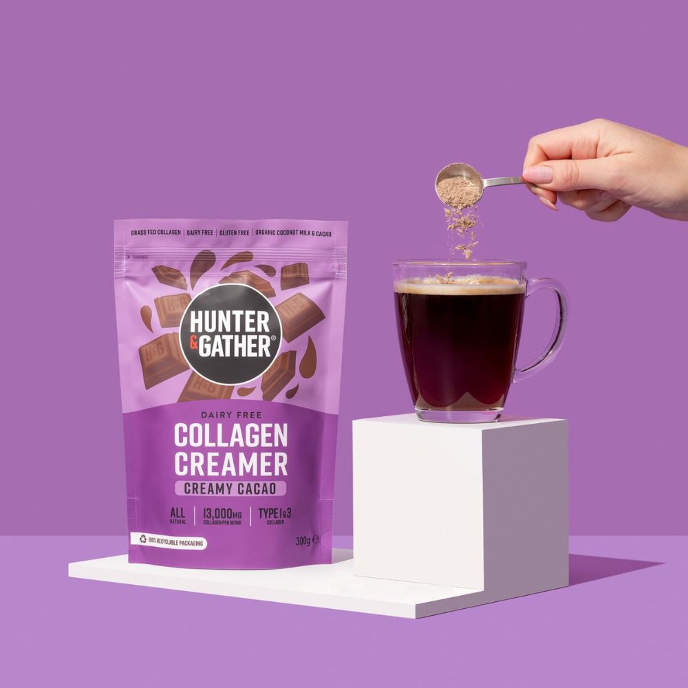 Hunter & Gather Cacao Collagen Creamer 300g