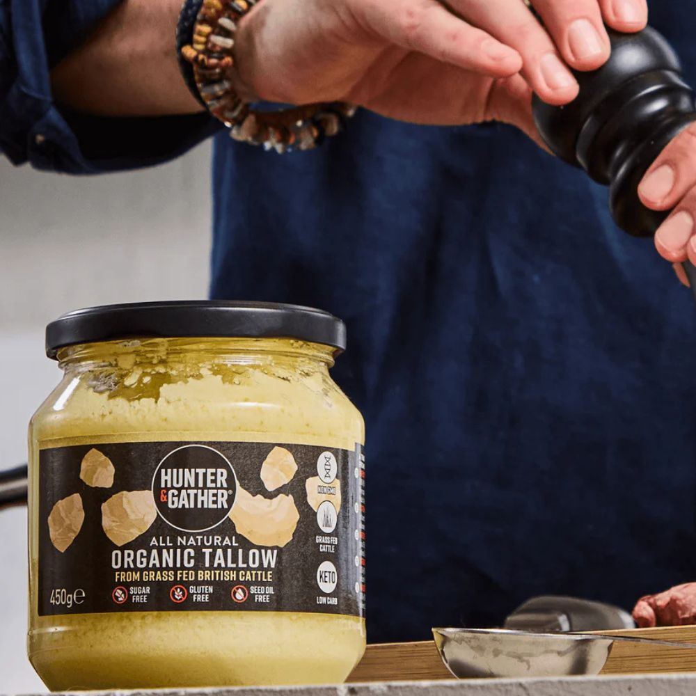 Hunter & Gather Organic British Grass-Fed Beef Tallow 300g