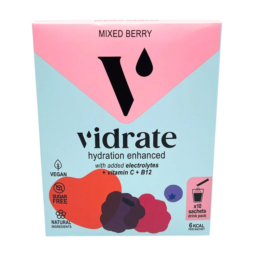 ViDrate Mixed Berry Hydration Powder Sachets 10 x 3g