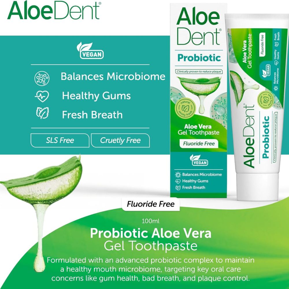 Aloe Dent Probiotic Toothpaste 75ml