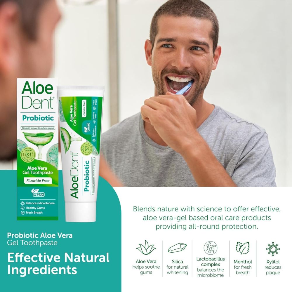 Aloe Dent Probiotic Toothpaste 75ml