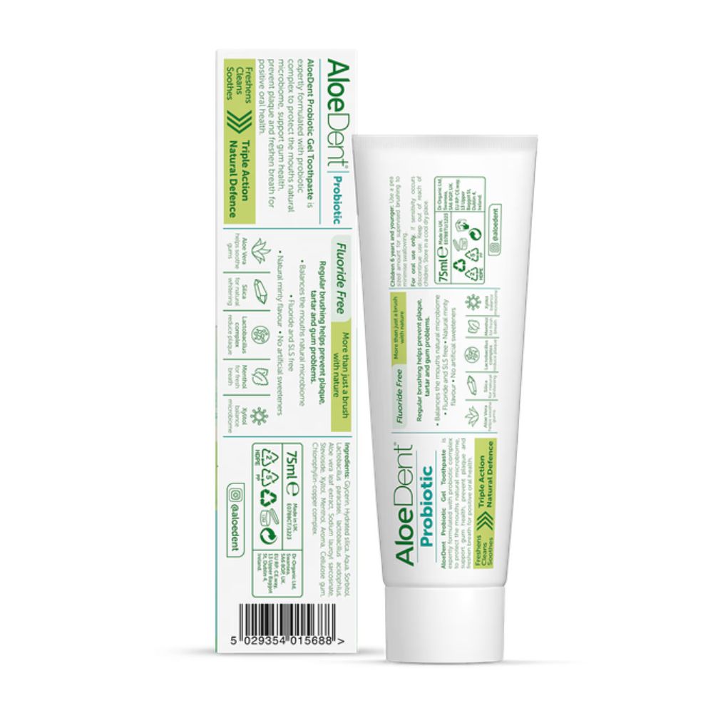 Aloe Dent Probiotic Toothpaste 75ml