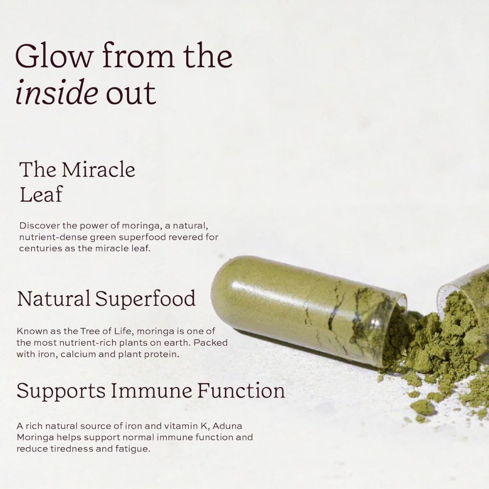 Aduna Moringa Capsules 180 Capsules