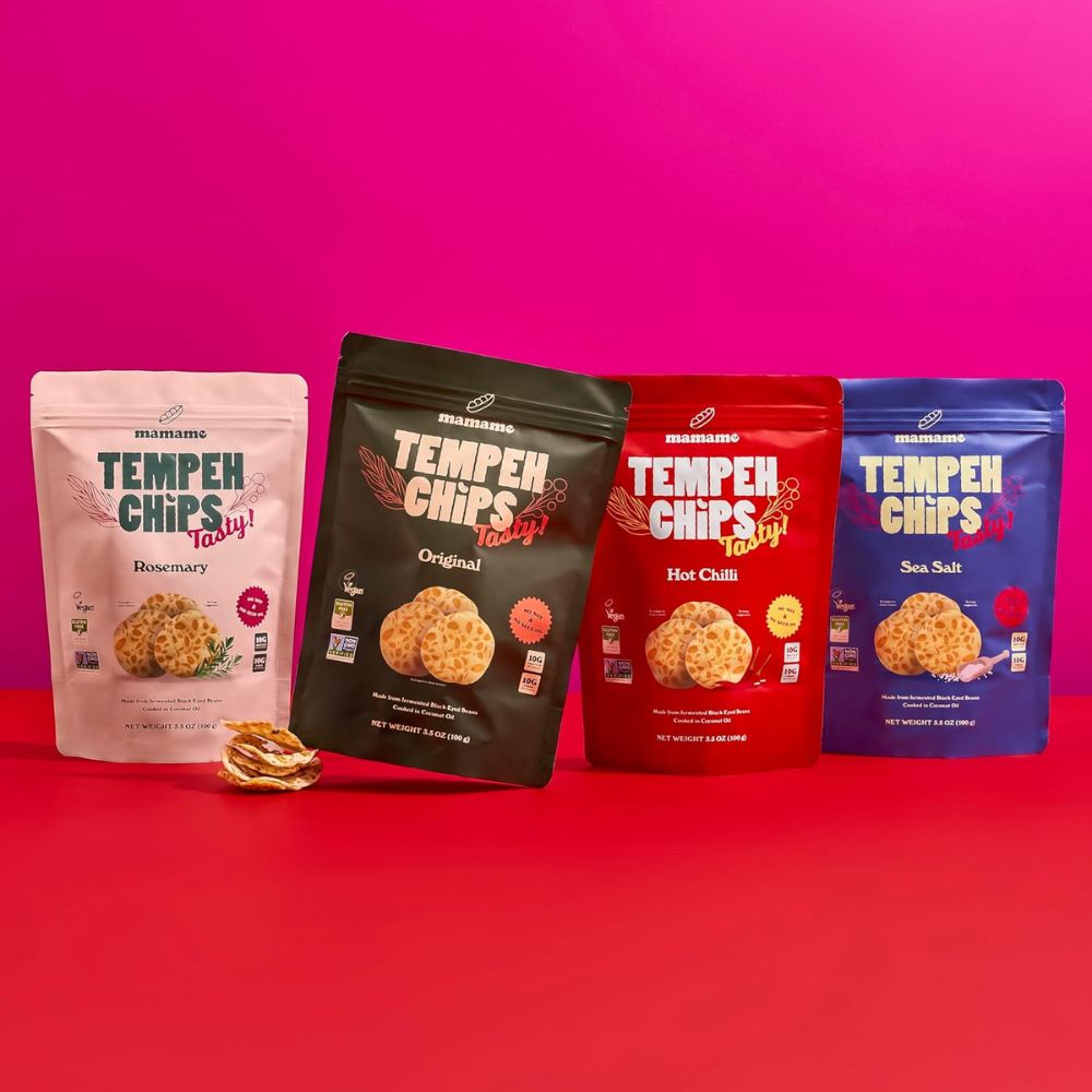 Mamame Original Tempeh Chips 12 x 50g