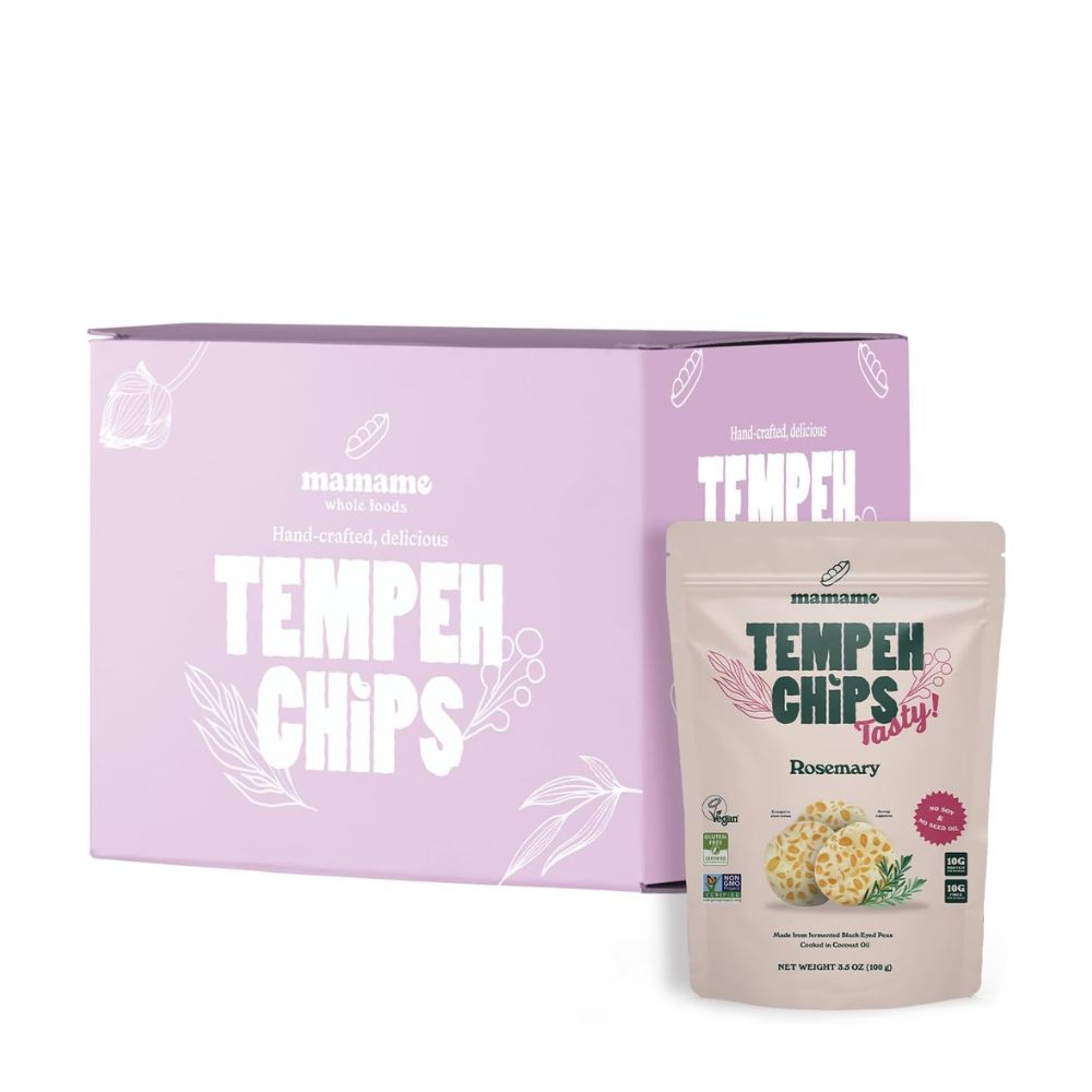 Mamame Rosemary Tempeh Chips 12 x 50g