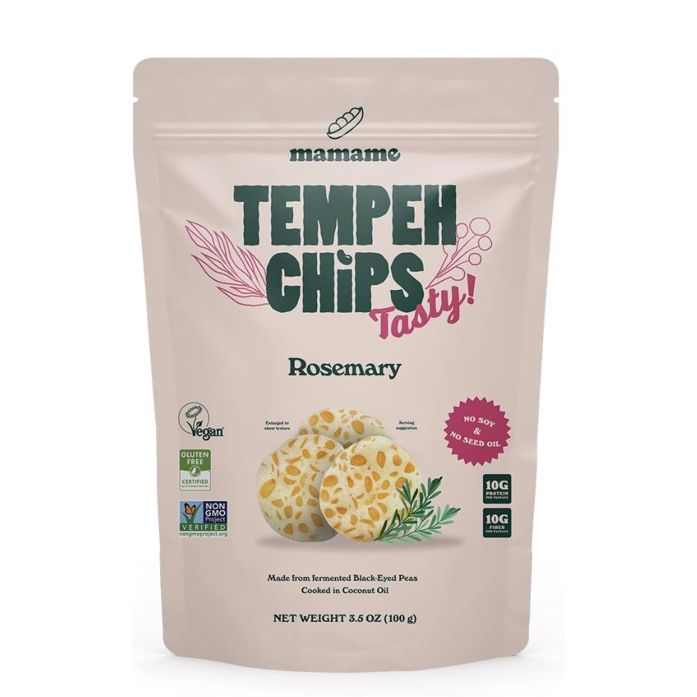 Mamame Rosemary Tempeh Chips 12 x 50g