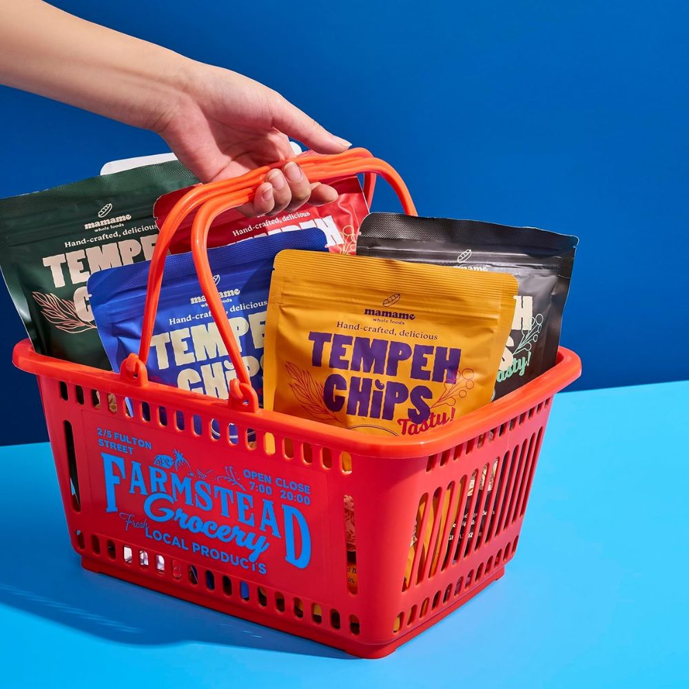 Mamame Hot Chili Tempeh Chips 12 x 50g