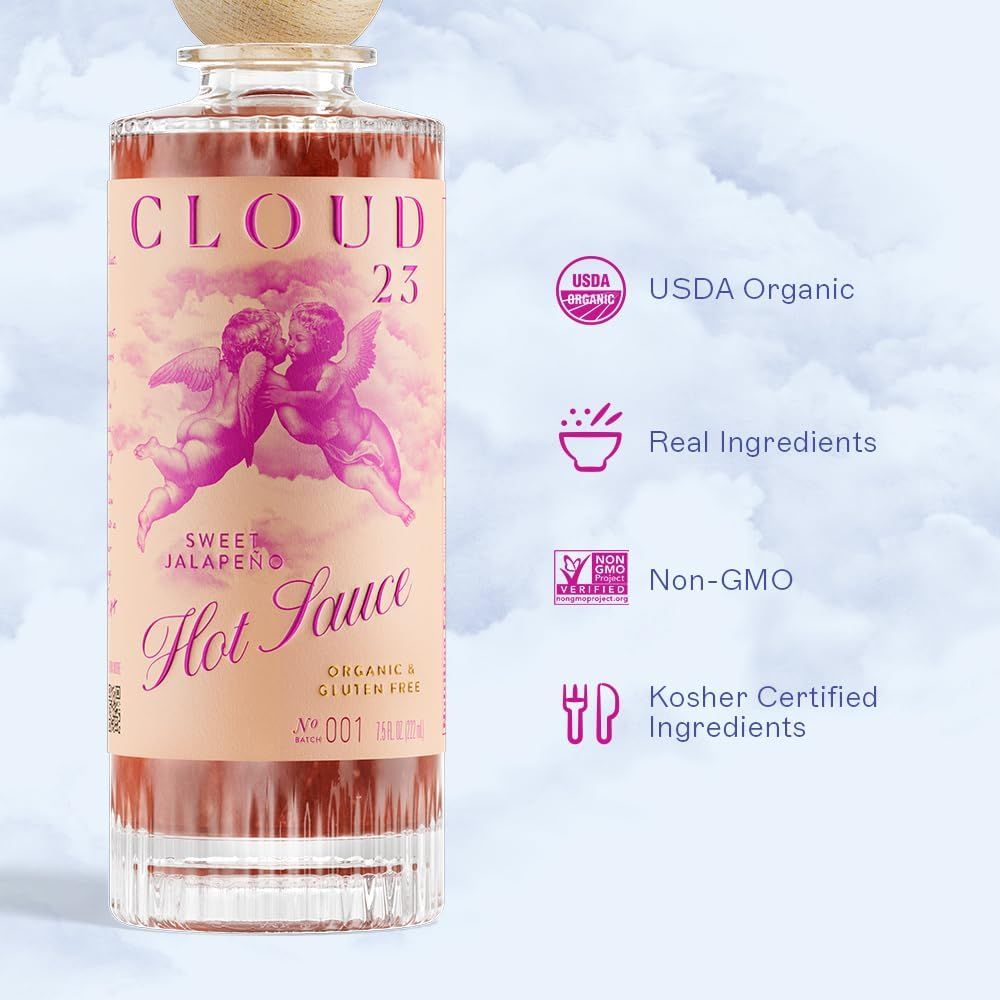 Cloud23 Sweet Jalapeno Brooklyn Beckham's Hot Sauce 222ml