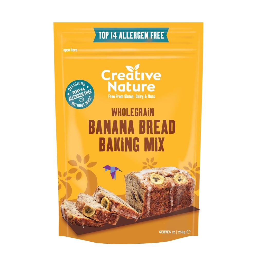 Creative Nature Wholegrain Banana Bread Mix 250g