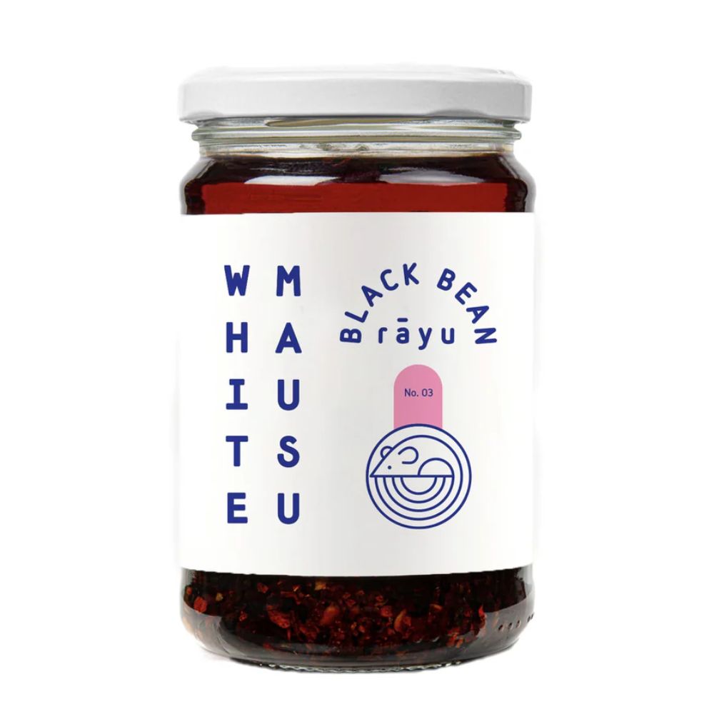 White Masau Black Bean Rayu 240g