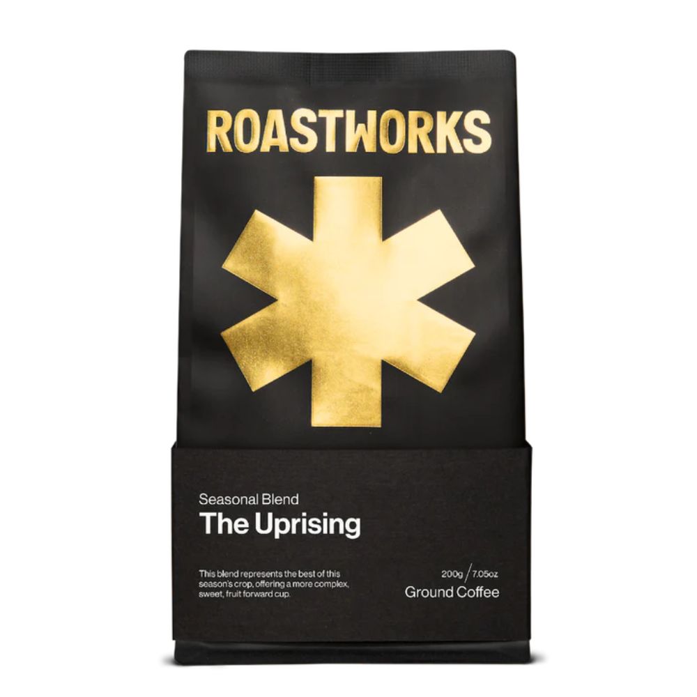 Roastworks The Uprising Seasonal Blend Pre Ground Coffee 200g