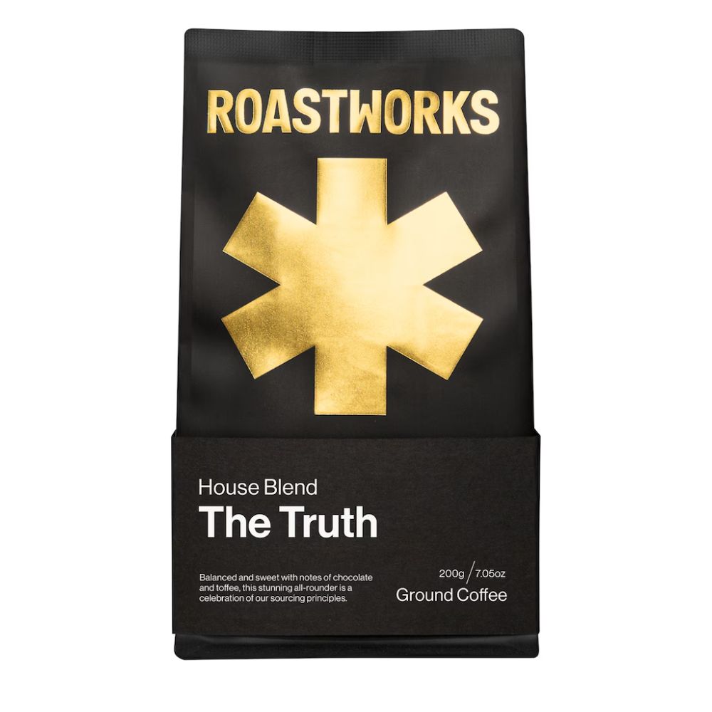 Roastworks The Truth House Blend Pre Ground Coffee 200g