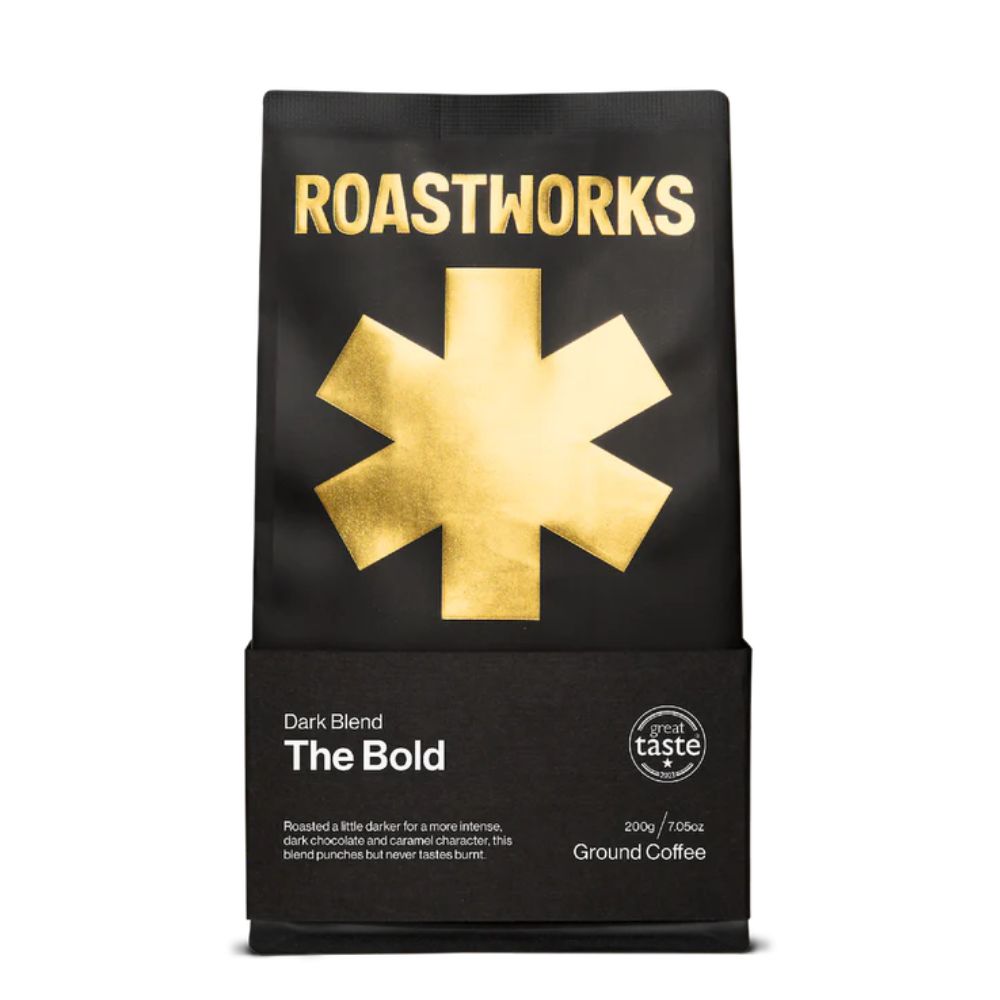 Roastworks The Bold Dark Blend Pre Ground 200g