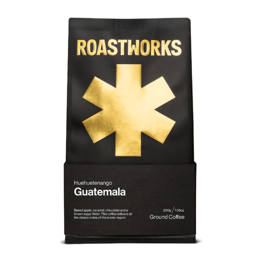 Roastworks Guatemala Huehuetenango Pre Ground Coffee 200g