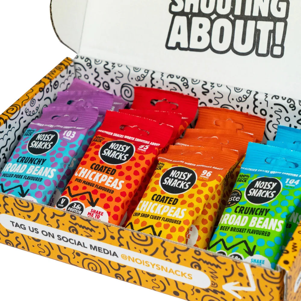 Noisy Snacks Taster Kit 12 x 25g