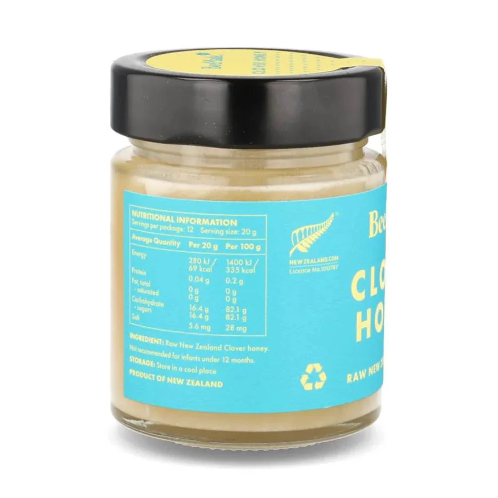 BeeMade Harvest New Zealand Clover Honey 250g