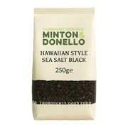 Minton & Donello Black Hawaiian Sea Salt 6 x 250g