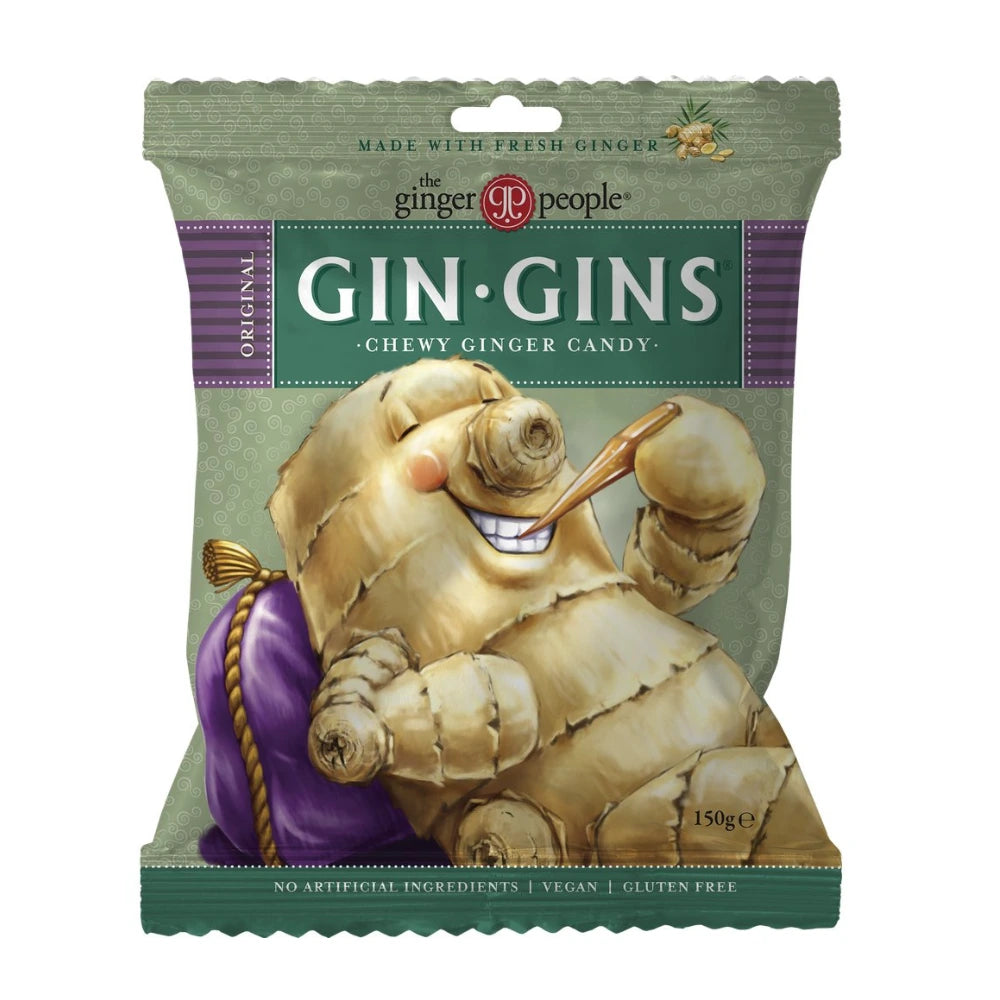 The Ginger People Gin Gins Chewy Ginger Candy 150g