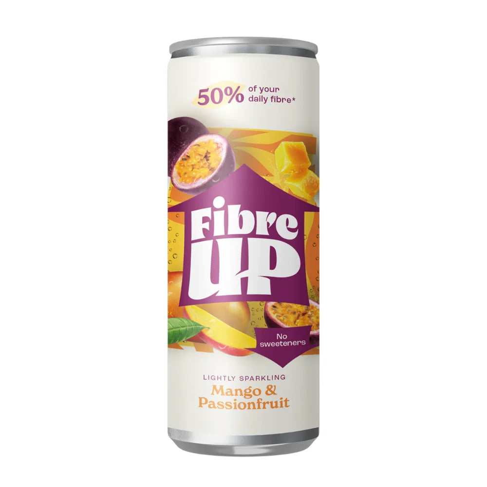 Fibre UP Mango & Passionfruit Soft Drink 12 x 250ml