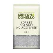 Minton & Donello Coarse Sea Salt No Additives 6 x 1Kg