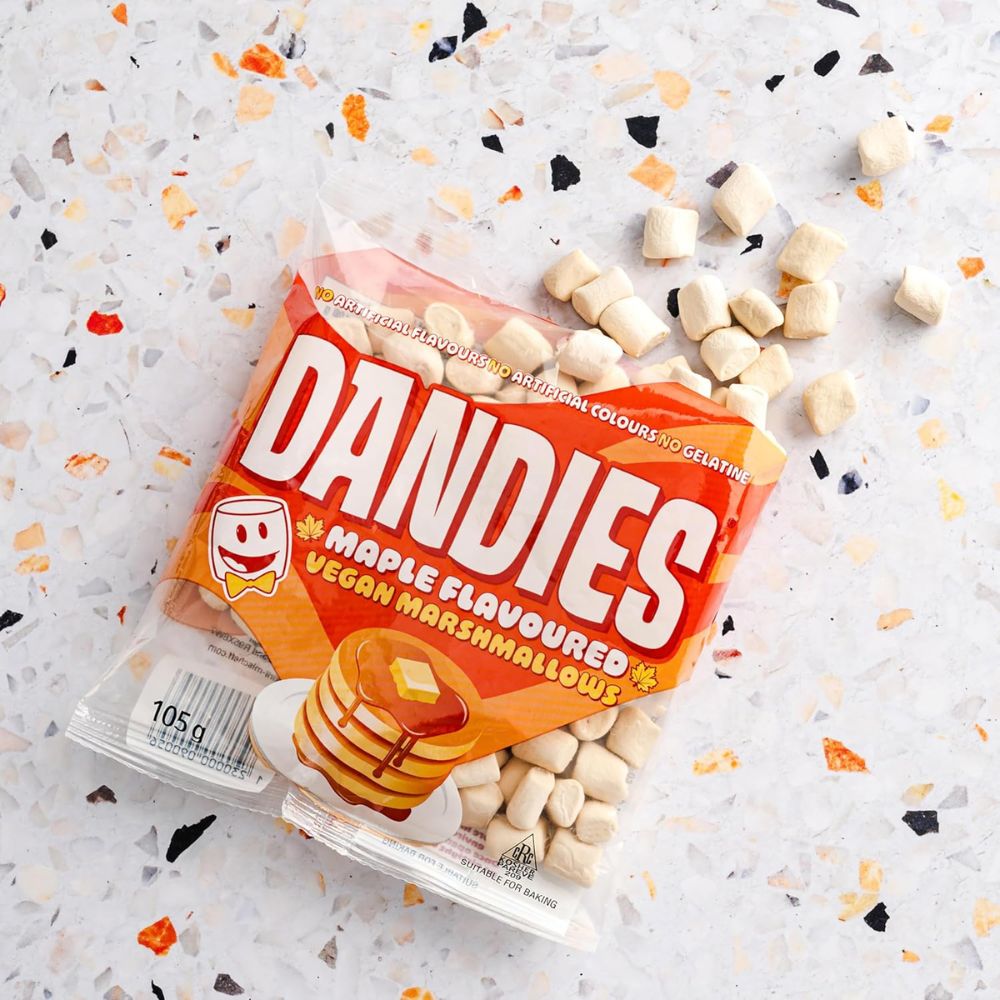 Dandies Mini Maple Vegan Marshmallows 105g